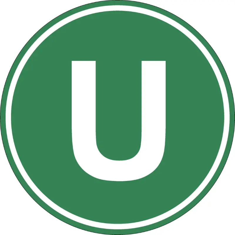 Eticheta, autocolant litera u, autocolant camion litera u, diamentru 22 cmv