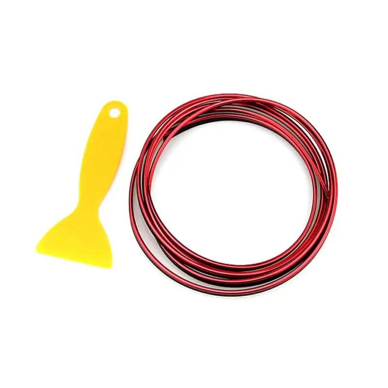 Banda decor interior crom tuning, 5m, rosuv