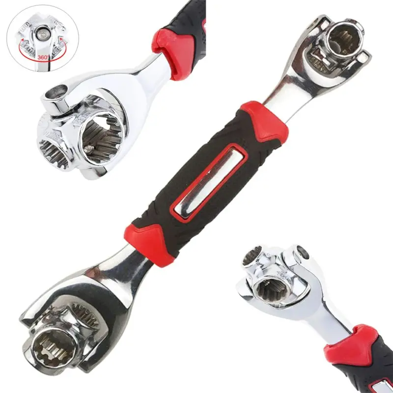 Cheie tubulara universala multifunctionala din metal rezistent, 8-19mm, avx-ag476bv