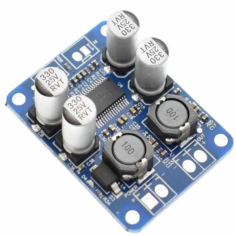 Kit amplificator mono, clasa d, putere 1 x 60w, tpa3118