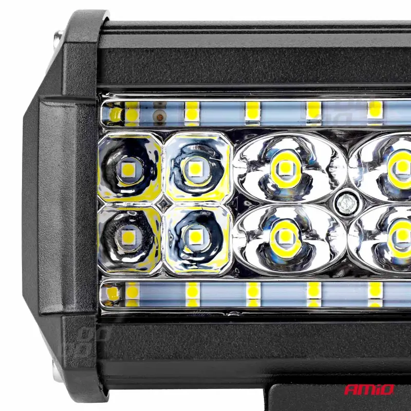 Proiector led pentru off-road, atv, ssv,  culoare 6500k, 28 led-uri, tensiune 9 - 36v, dimensiune 136 x 80 mmv