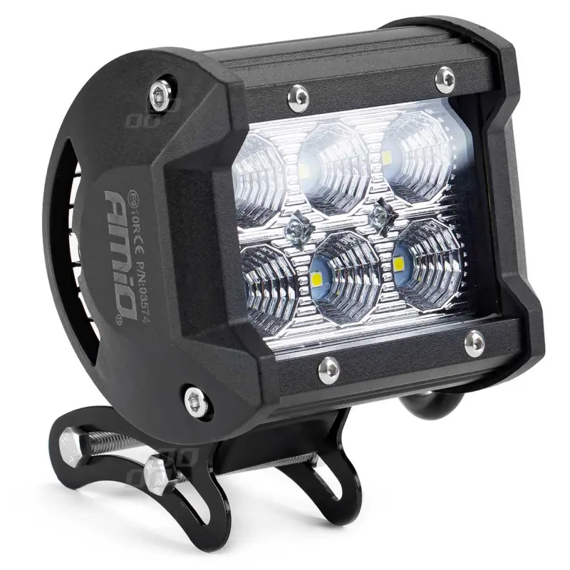 Proiector led pentru off-road, atv, ssv,  culoare 6500k, 1440 lm, tensiune 9 - 36v, dimensiune 95 x 77 mm