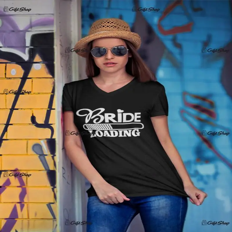 Bride loading, tricou cu mesajv