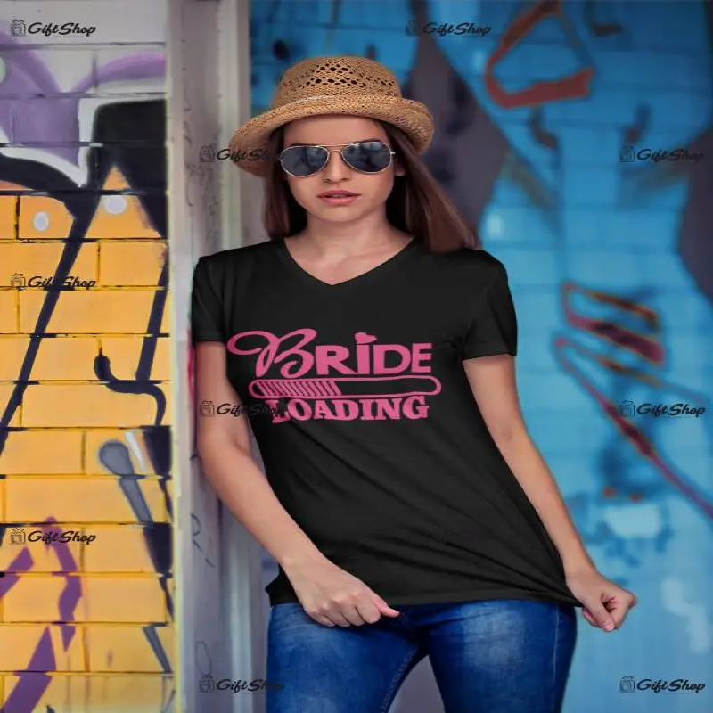 Bride loading, tricou cu mesajv