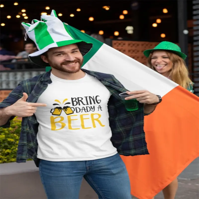 Bring daddy a beer, tricou cu mesaj
