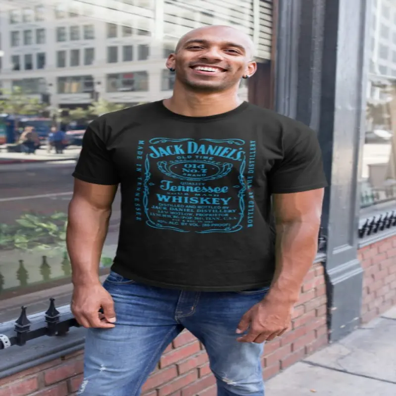 Jack daniel`s, tricou cu mesajv
