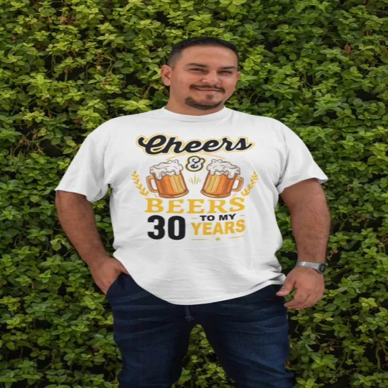 Cheers beers ( se adauga anul pentru grafica ), tricou cu mesajv