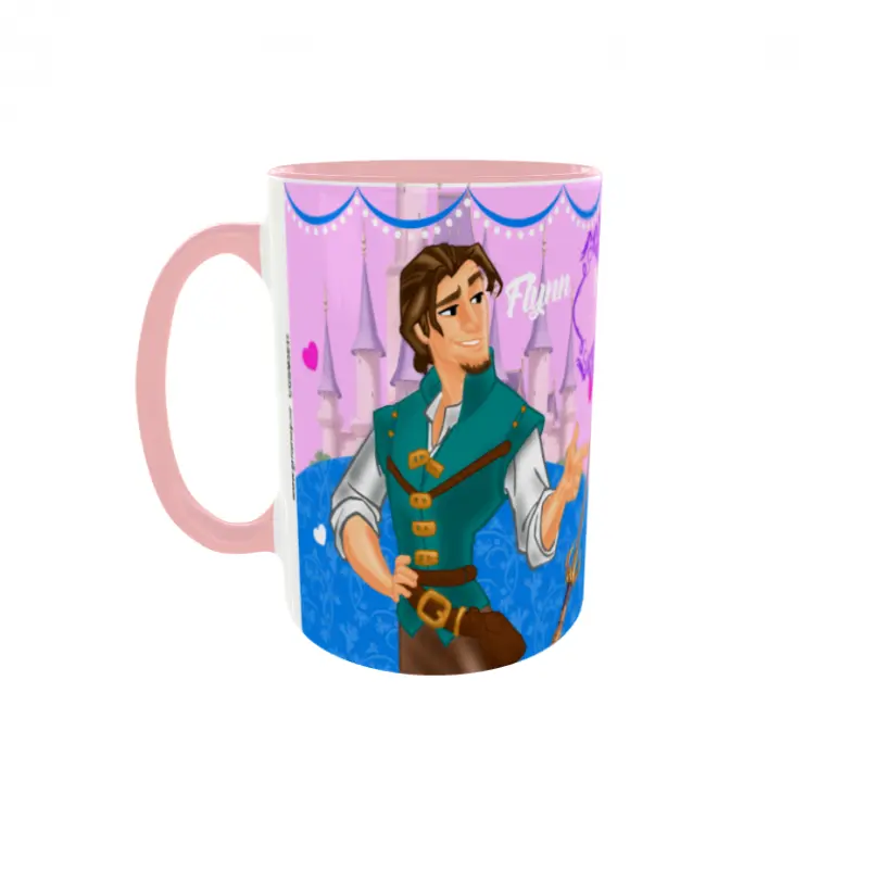 Flynn, model 1, cana din ceramica, 330ml, personalizata cu poza si textv
