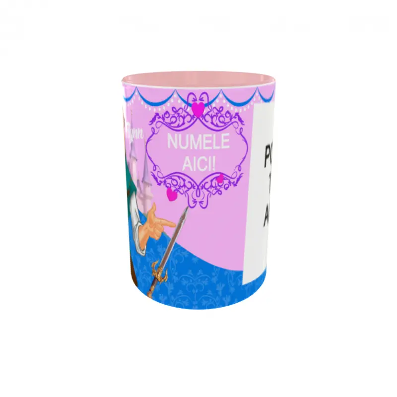 Flynn, model 1, cana din ceramica, 330ml, personalizata cu poza si textv