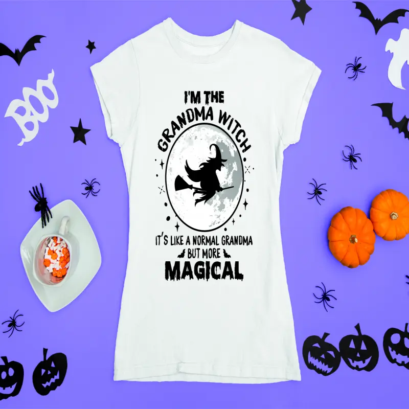 I`m the grandma witch, tricou cu mesaj