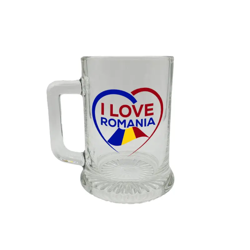 I love ro, halba cu mesaj 2