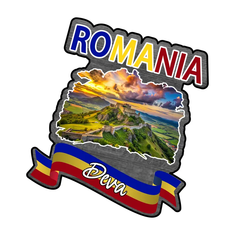 Deva romania, magnet frigider mgs182v