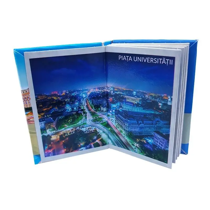 Bucuresti, magnet carte bilingv, model 2v