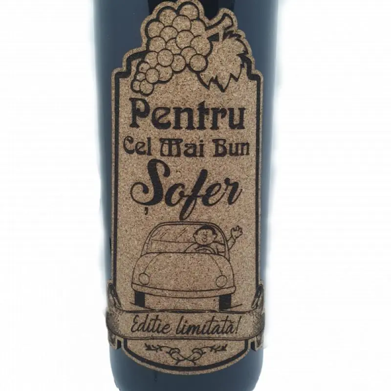 Pentru cel mai bun sofer, eticheta pluta cu mesajv
