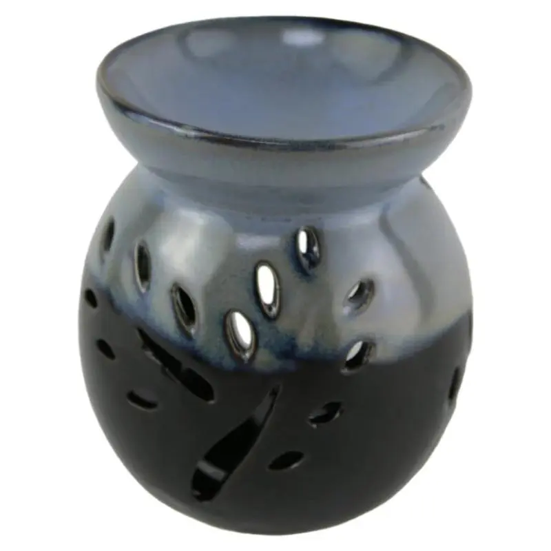 Candela aromaterapie din ceramica, degrade 11 cmv