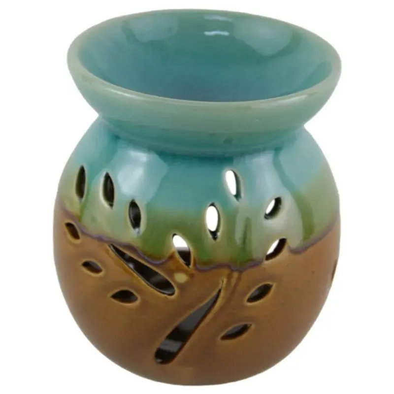 Candela aromaterapie din ceramica, degrade 11 cmv