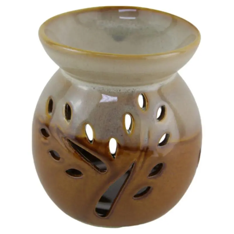 Candela aromaterapie din ceramica, degrade 11 cmv