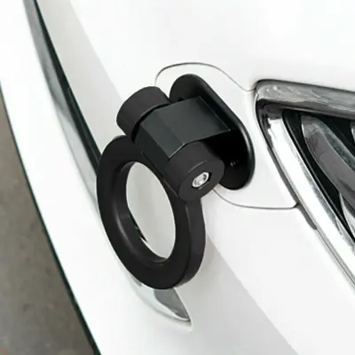 Ornament carlig remorcare racing sport - negru