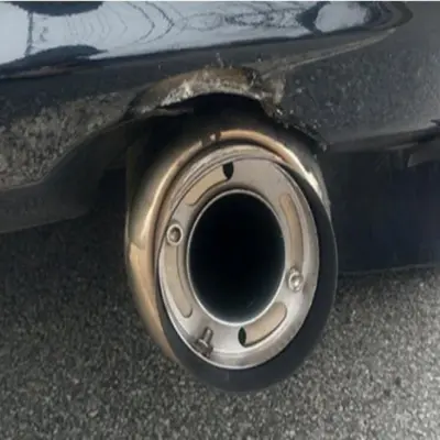 Toba sport din inox model "firebird" cu silencer reglabil (avx-t142pt)