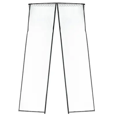 Plasa de tantari magnetica pentru usa, dimensiune 160 x 230 cm