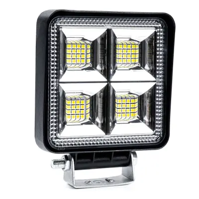 Proiector led pentru off-road, atv, ssv, putere 192w, culoare 6500k, tensiune 9-36v, dimensiuni 110 x 110 x 35 mm