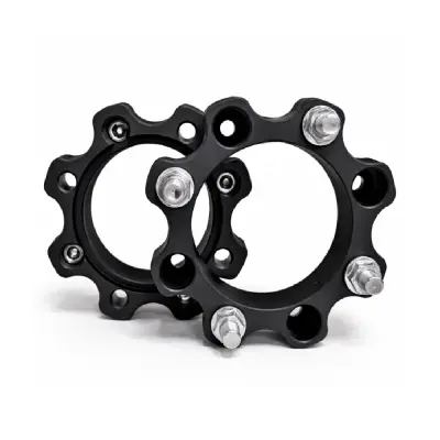 Set 2 buc. distantiere roti atv din aluminiu forjat, grosime 30mm, distanta prezoane 4 x 156mm, gaura centrare 131,2mm, piulite m10 x 1,25