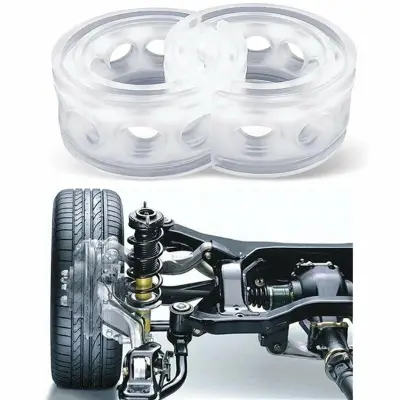 Set 2 inele distantiere pentru intarire arcuri autovehicule, material cauciuc siliconat, marime xl