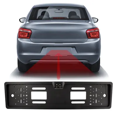 Camera cu suport pentru numar de inmatriculare carguard
