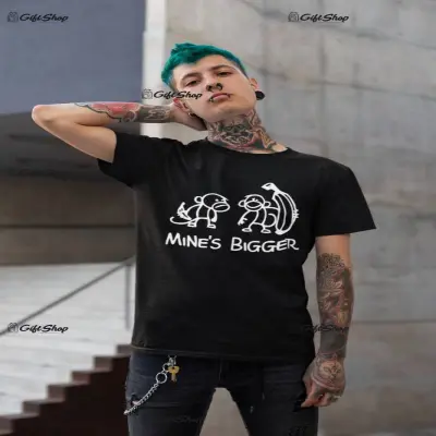 Mine`s bigger, tricou cu mesaj