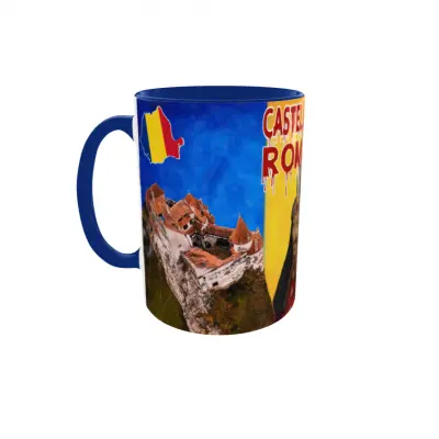 Castelul bran, cana ceramica, 330ml, cgs1327