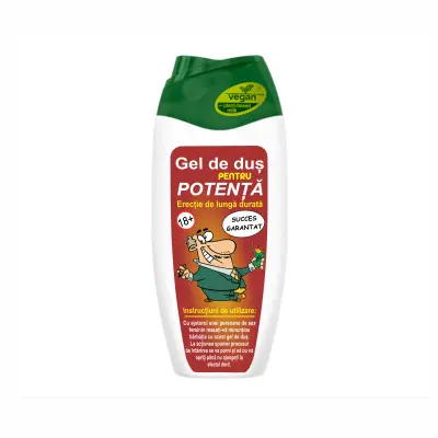 Pentru potenta, gel de dus-haios