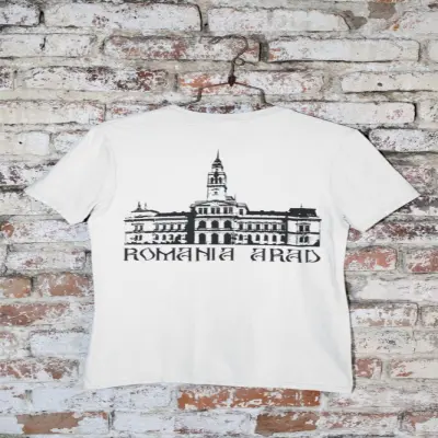 Romania arad primaria, tricou cu mesaj