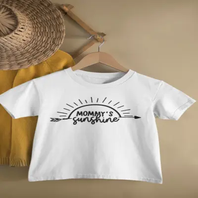 Mommy`s sunshine, tricou cu mesaj