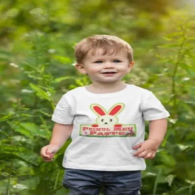 Primul meu paste, se poate schimba numele, tricou cu mesaj