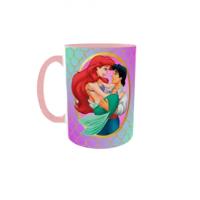 Little mermaid, cana ceramica, 330ml, model 3