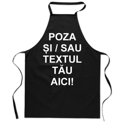 .sort negru, personalizat cu poza / text