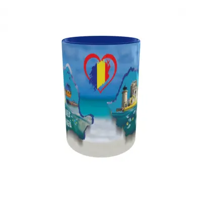 Marea neagra, cana din ceramica, 330ml, model 1