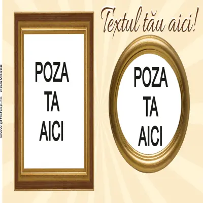 Cana, personalizata cu 2 poze si text, 330ml, model 3208