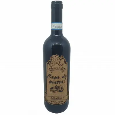 Casa de piatra felictari, vin rosu cabernet sauvignon, demisec, 750ml, 13.5% alcool