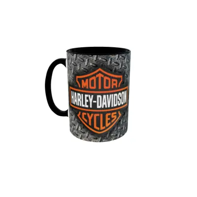 Harley davidson, model 2, cana din ceramica, 330ml