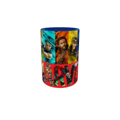 Marvel heroes, model 3, cana ceramica, 330ml