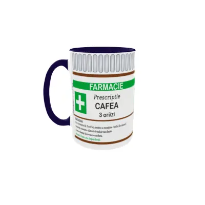 Farmacie, cana din ceramica, 330ml