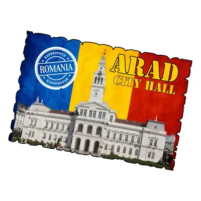 Arad romania, primaria, magnet frigider mgs029