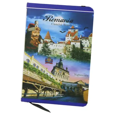 Castelul bran, sighisoara, agenda souvenir romania