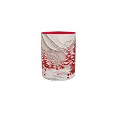 Iarna decor, cana din ceramica, 330ml, model cgs1784