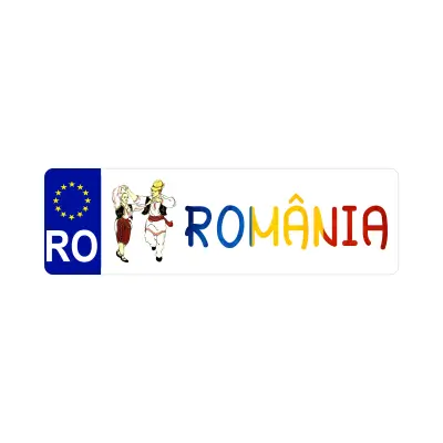 Romania model 4, indicator masina, dimensiune 500x100 mm