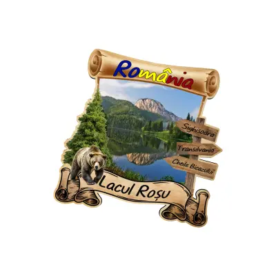 Lacul rosu, romania, magnet papirus, model mgs 211