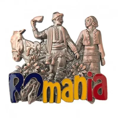 Tarani romania, magnet din metal, model 943h