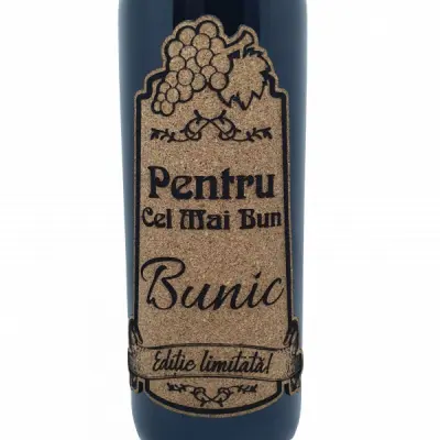 Pentru cel mai bun bunic, eticheta pluta cu mesaj