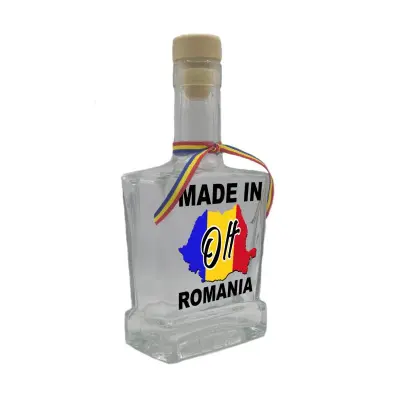 Made in olt romania, sticla cu mesaj plata, 500 ml, model divgs179 06 24